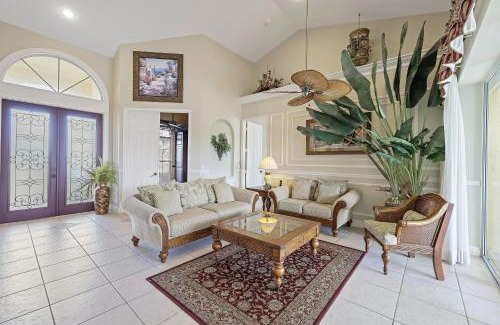 Marco Island House | Large waterfront home with all-day sun on pool