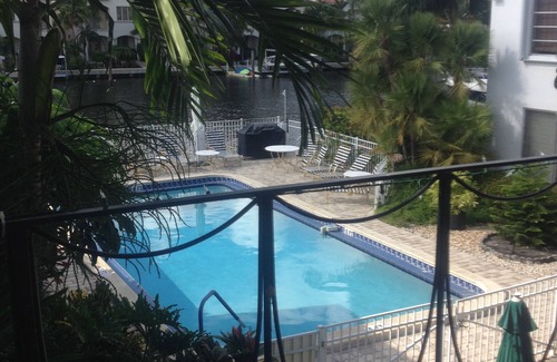 Nurmi Isles Condo | Las Olas 2-bedroom condo overlooking canal in sunny, tropical Ft Lauderdale