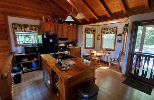 Blue Ridge Cabin | Last minute discounts. Cabin with Hot Tub & King Bed