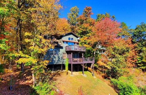 Blue Ridge Cabin | Last minute discounts. Cabin with Hot Tub & King Bed