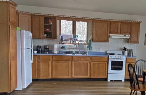 Sabattus House | Last Minute Welcome! Waterfront 4-season house. Peaceful but central Location.