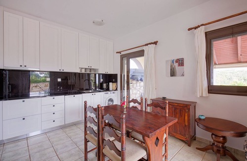 Almyrida Apartment | Late summer and fall in this cozy 2-bedroom apartment.Private pool,lovely views.