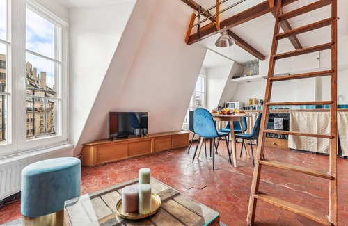 5th Arrondissement Apartment | Latin Quarter with Mezzanine - CityApartmentStay