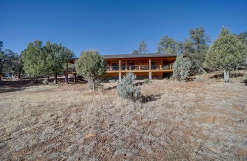 Pine House | Lavender Lodge Mountain-View Pine Cabin with Deck