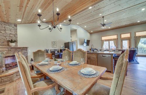 Pine House | Lavender Lodge Mountain-View Pine Cabin with Deck