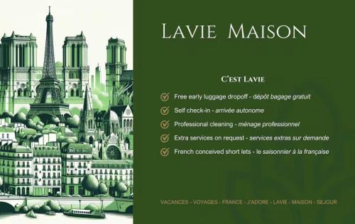 Marais Apartment | Lavie Maison Central AC Hot Tub