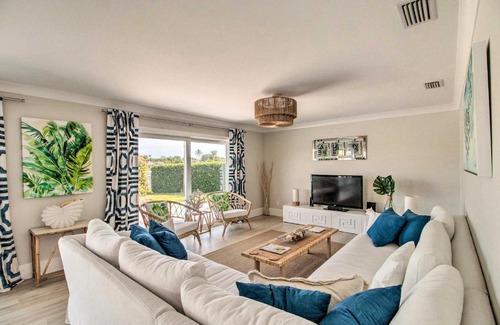 Moorings House | Lavish Vero Beach Escape with Pool, Patio and Dock!