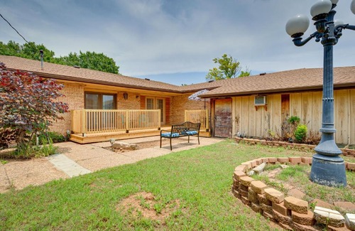 Lawton House | Lawton Home with Deck, Near Casinos and Museums!
