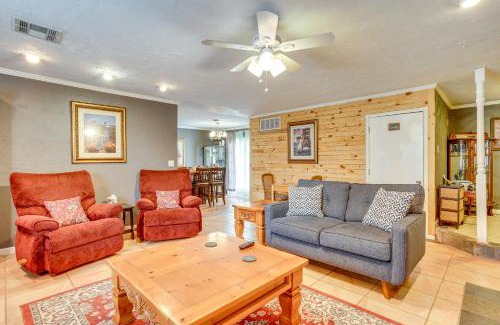 Lawton House | Lawton Home with Deck, Near Casinos and Museums!