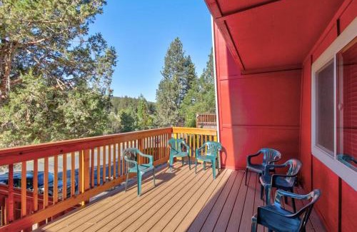 Big Bear Lake House | Lazy Bear Barn - Family-Friendly Mountain View Cabin with Wi-Fi, Fireplace, & Deck