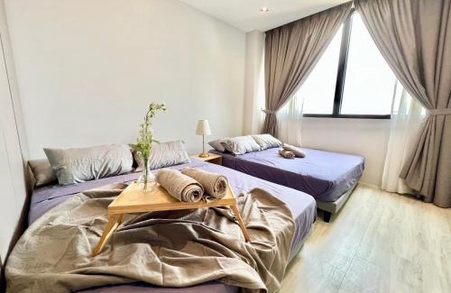 Tropicana Apartment | LC 1-10Pax 3Room Cozy Home 4Qbed WiFi TV Tropicana