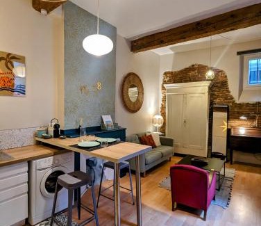 Saint-Etienne Apartment | "Le 18", Appartement Cocon, Hyper Centre Toulouse