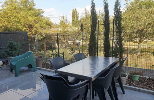 Colmar Apartment | "Le 43" Terrace, garden, 2 garages. Pets welcome.