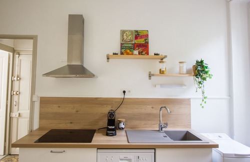 Quartier Chorier-Berriat Apartment | Le 62 🌟spacious T2🌟 JARDIN🌴 parking & streetcar 💕