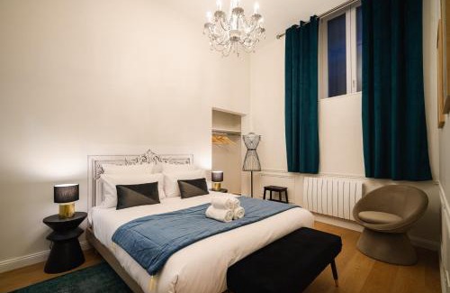 Castres Apartment | Le Baroque - Grand T2 Confort, Lit Queen Size