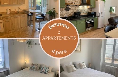 Mer Apartment | Le Beau Pichot - 2 appartments, 2 chambres, jardin, max 4 pers