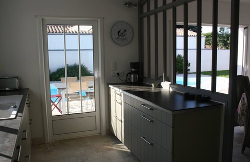 Le Bois-Plage-en-Re House | LE BOIS PLAGE peaceful heated pool, close to the beach and the town