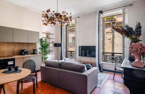Belsunce Apartment | Le Boudoir des Capucins - T2 Plein Centre Ville proche Canebière Vieux Port - Gare TGV Saint Charles
