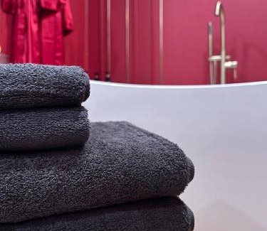 La Ferte-Gaucher House | Le boudoir rouge - Loveroom luxueuse pour couples