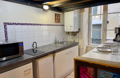 Auxerre Apartment | Le Cadet Roussel-Apartment-Club-Ensuite with Shower-City view