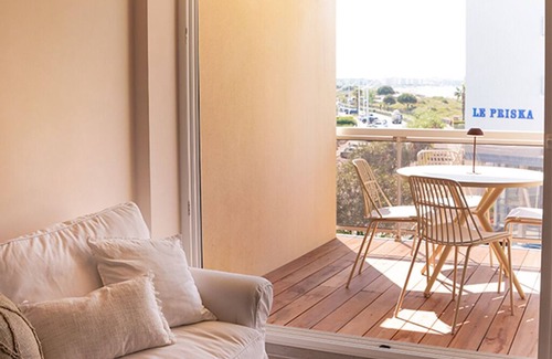 Montpellier Apartment | Le Calypso - Magnificent sea-view terrace - 100m from Le Boucanet beach