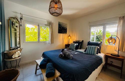 Sainte-Marie-la-Mer Villa | Le Casot - Piscine - Plage - Parking - Wifi