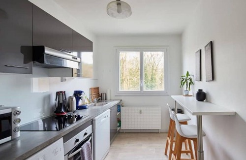 Pont du Cens-Cote d'Or Apartment | Le Cens :T3 Parc et Rivière, Proche Centre-ville