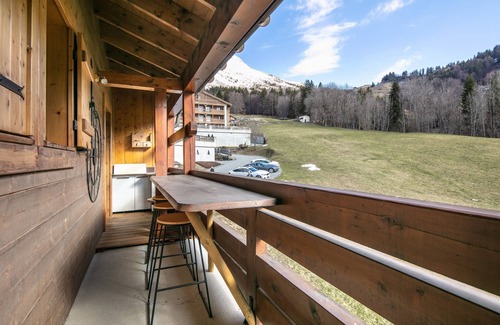La Giettaz Apartment | Le Cerf des Alpages - Appt cosy pour 2