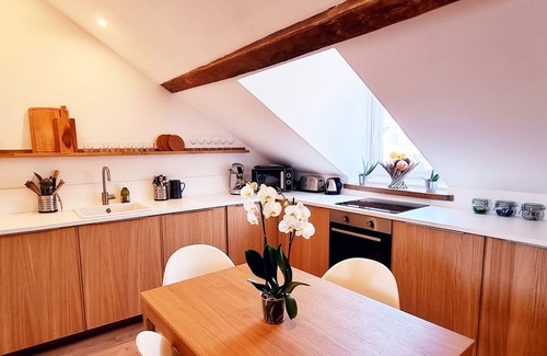 Cote Ouest Ormeaux Apartment | Le Châlet - Ultra Cocooning à 5 min Plage/Hypercentre
