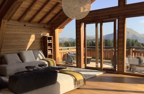 La Joue du Loup Ski Chalet | Le Chaby, Chalet of 300m2 for 18 people with view on the Plateau du Dévoluyn