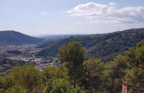 Drap Ski Chalet | Le Chalet de la Pierreraie Côte d'Azur Piscine Terrasse et Vue Mer