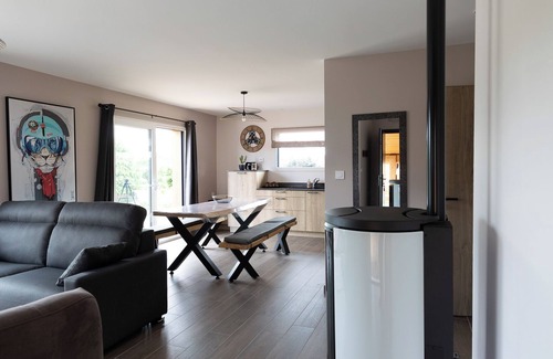 Les Poulieres Ski Chalet | Le Chalet de Liza 3 spa Privatif
