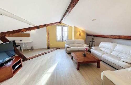 Saint-Etienne Apartment | Le chalet des Carmes - Charmant T4 Hypercentre