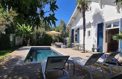 Capbreton Villa | Le Chalet Nirvana - Triangle dOr à Capbreton - 11 Couchages Avec Piscine
