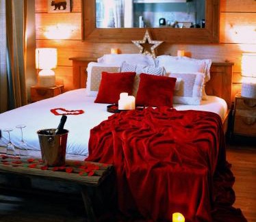 Evreux Apartment | Le Chalet romantique en montagne, SPA, Écran cinéma, Lit king size, day use, 5min centre
