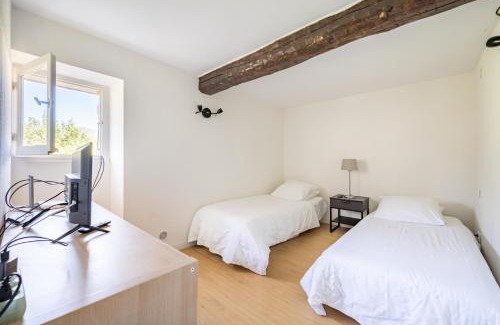 Le Plan-de-Grasse House | Le Cigalon - Maison climatisée avec piscine