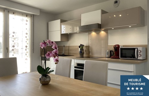Neudorf Ouest Apartment | Le "coccinelle" very nice furnished tourist 4* 70m2 near downtown