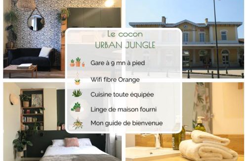 Montelimar Apartment | Le cocon Urban Jungle - calme et lumineux
