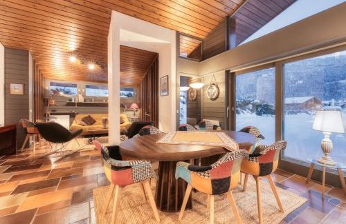 Saint-Gervais-les-Bains House | Le Contemporain - Chalet vue sur le Mont Blanc