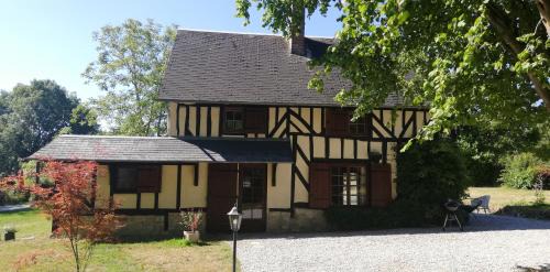 La Fresnaie-Fayel House | Le cottage du Coudray, gîte avec chalet sauna