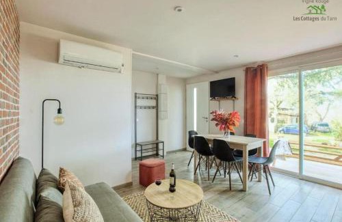Brens House | Le Cottage Nature Vigne Rouge Clim Gaillac entre Albi-Toulouse & Les Cottages du Tarn