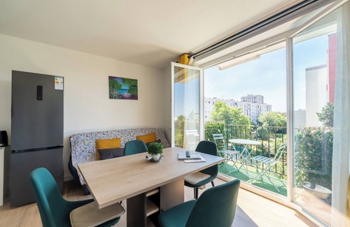 Haut du Mont-Mesly Apartment | Le Crépuscule - Wifi - Balcon