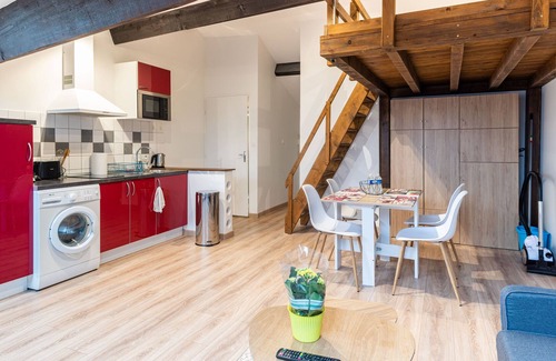 Saint-Pierre - Rene II - Bonsecours Apartment | Le Dahlia - Apt cosy 8 min à pied du centre historique