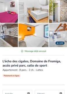 Lattes Apartment | Le Domaine de Fromiga