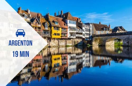 Nuret-le-Ferron Villa | Le Domaine du Pavillon L'idyllique en Brenne