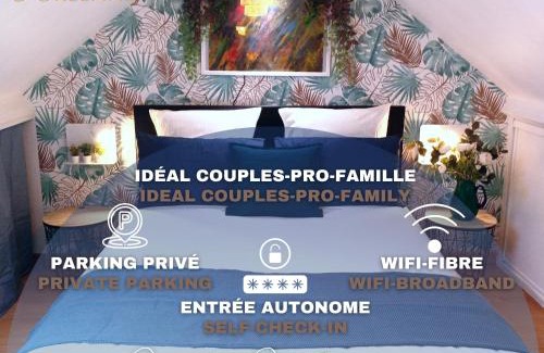 Fleury-les-Aubrais Apartment | Le Duplex Décontracté