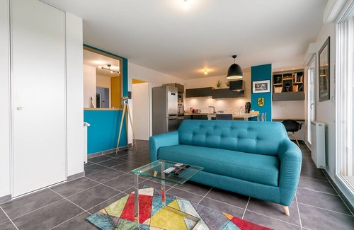 Maladiere Apartment | Le Fantasy- Appartement 2 chambres avec grande terrasse- SR Loc