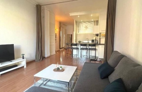 Quartier Chorier-Berriat Apartment | Le Filmophile Spacieux Avec 2 Balcons et Garage Privé