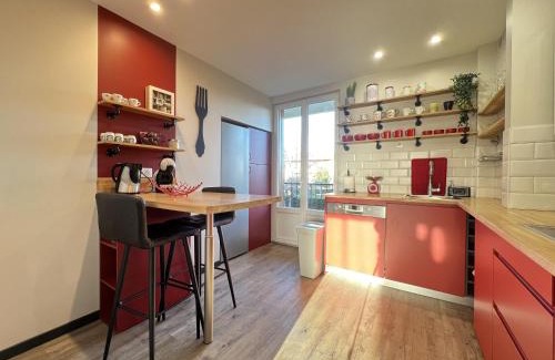 Trois Cocus - Borderouge - Croix-Daurade - Paleficat Apartment | Le Floral - 2p - Lumineux & Calme - Parking - Wifi