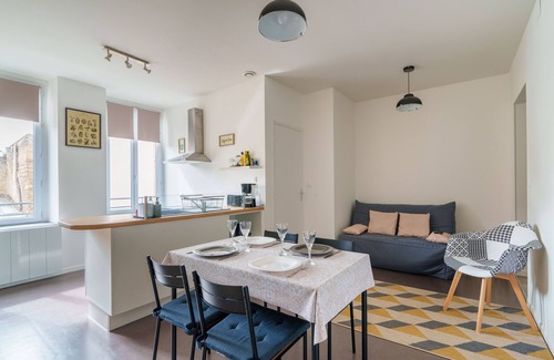 Boulogne-Centre Apartment | Le Gîte du Château II : Appartement Avec Jolie vue